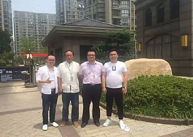 【公司要聞】總部領導到通州分公司視查工地！